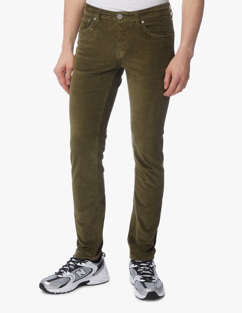Tela Genova Augusto/4s corduroy slim trousers - picture 4 Tela Genova Augusto/4s corduroy slim trousers - picture 4