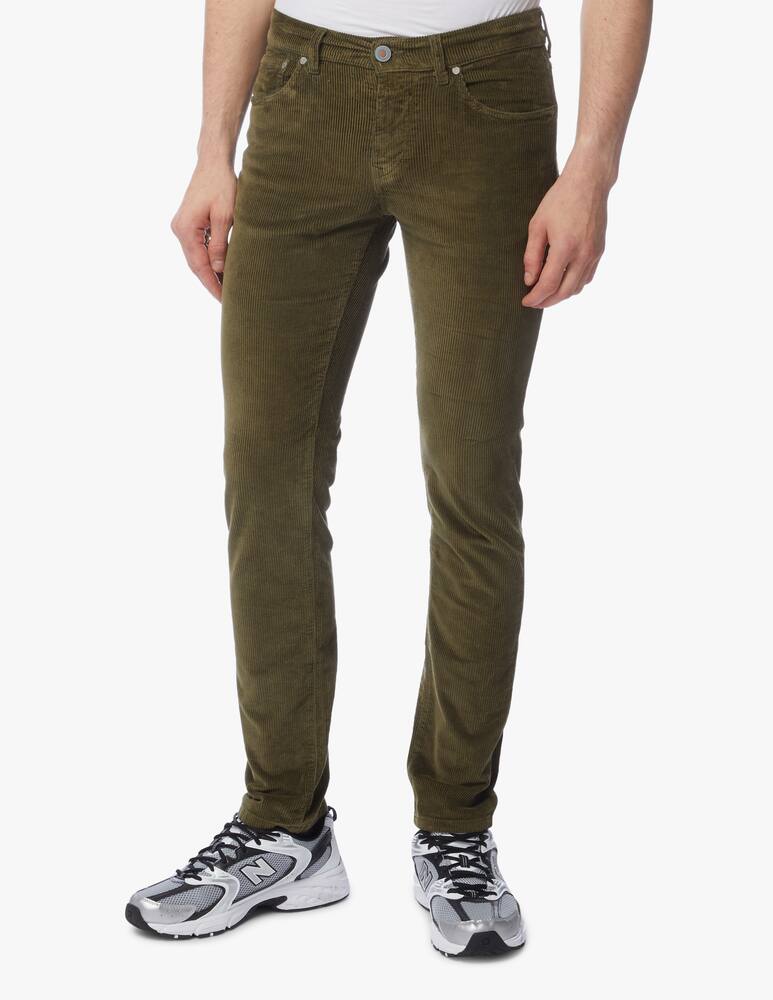 rinascente Tela Genova Augusto/4s corduroy  slim trousers 