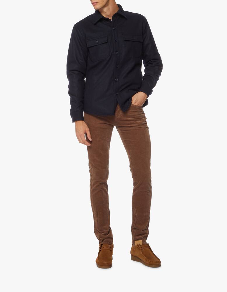 rinascente Tela Genova Pantalone 5 tasche in velluto a coste slim augusto 4s