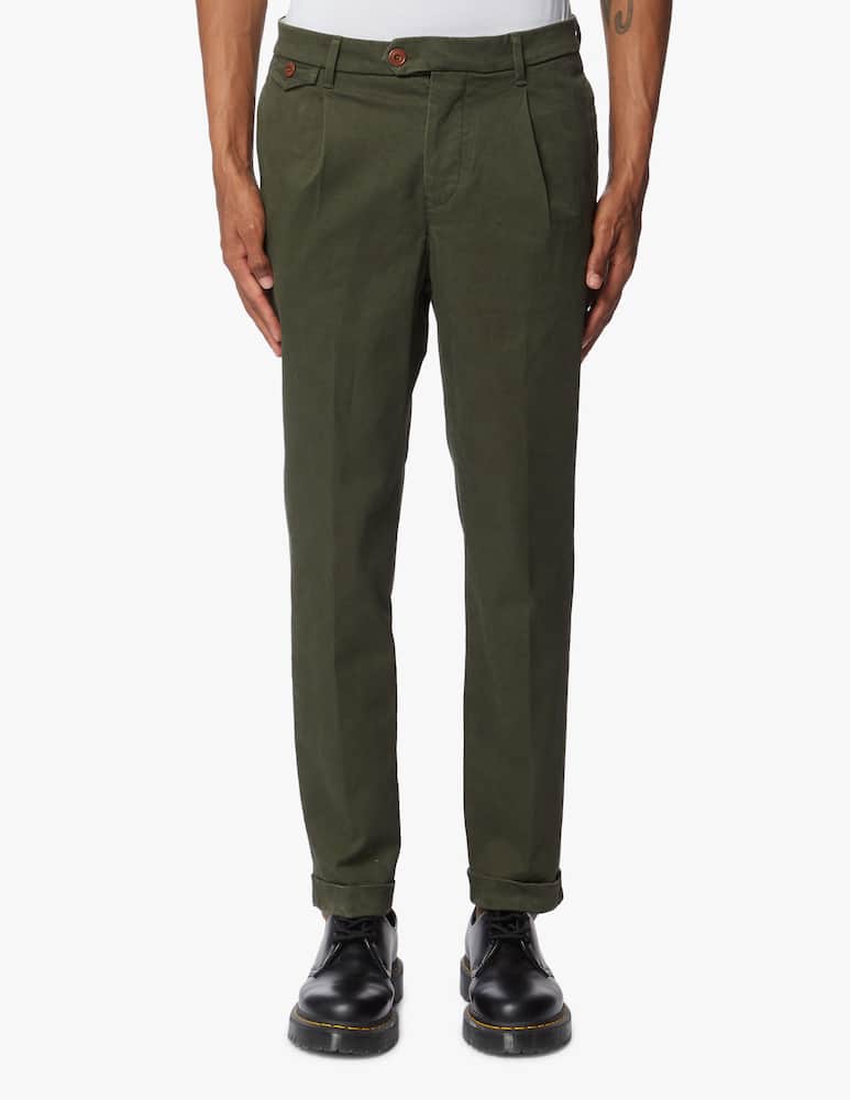 Tela Genova Pantalone chino paride-p/6sp - immagine 4 Tela Genova Pantalone chino paride-p/6sp - immagine 4