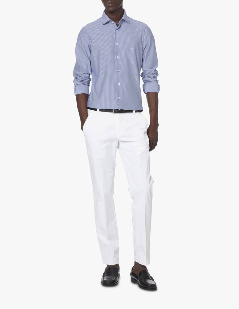 rinascente Michael Kors Camicia slim fit a righe - blu