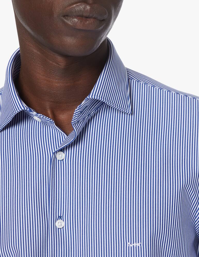 rinascente Michael Kors Camicia slim fit a righe - blu