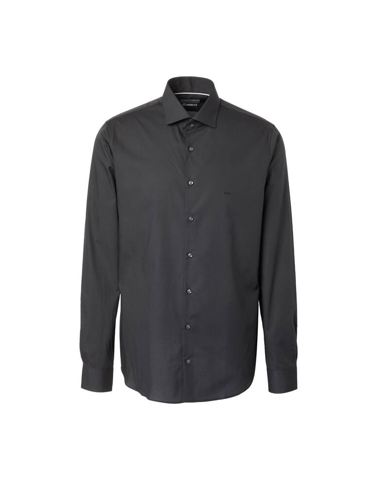 rinascente Michael Kors Camicia slim fit in popeline - nero