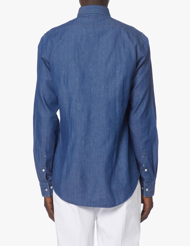 rinascente Michael Kors Camicia slim fit in denim - blu