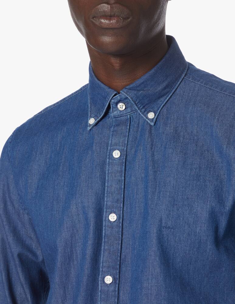 rinascente Michael Kors Camicia slim fit in denim - blu