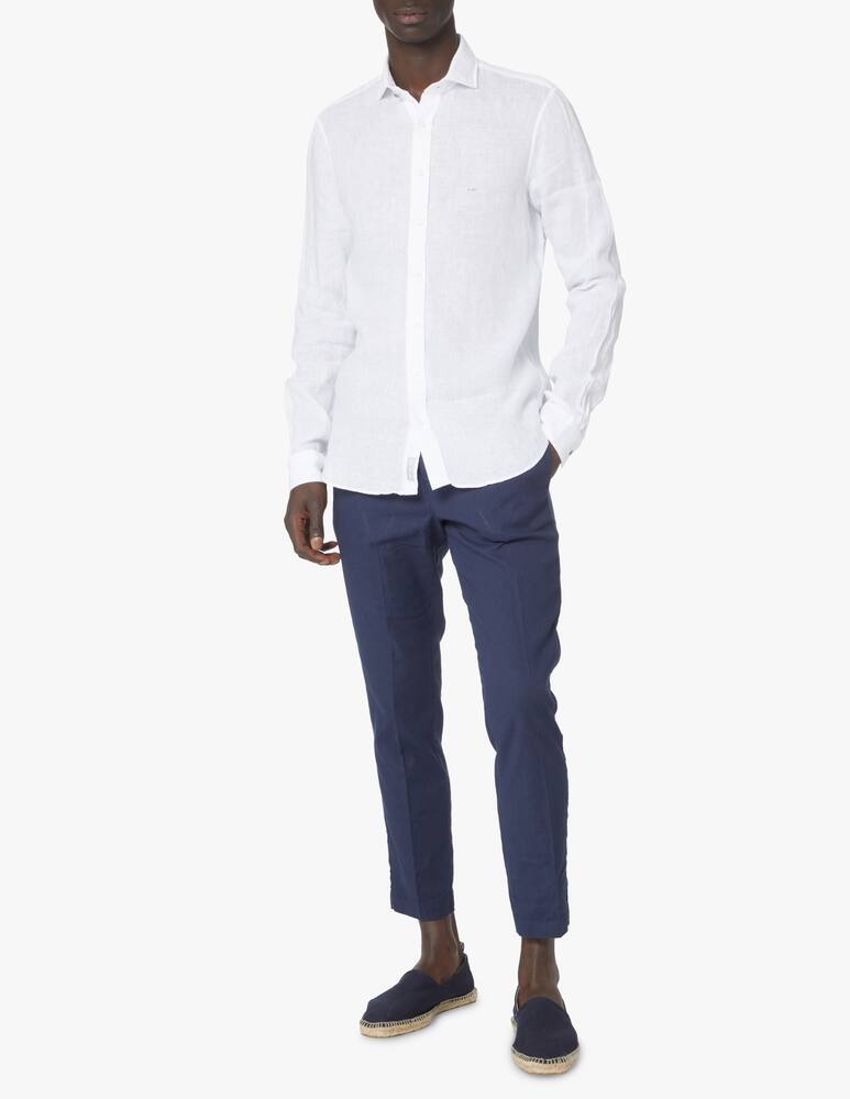 Michael Kors Camicia slim 100 lino - bianco - immagine 2 Michael Kors Camicia slim 100 lino - bianco - immagine 2