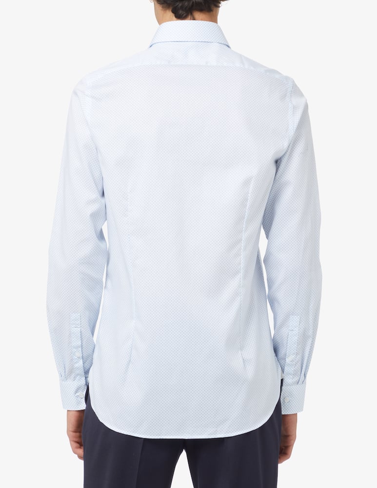 rinascente Michael Kors Business printed shirt - Light blue