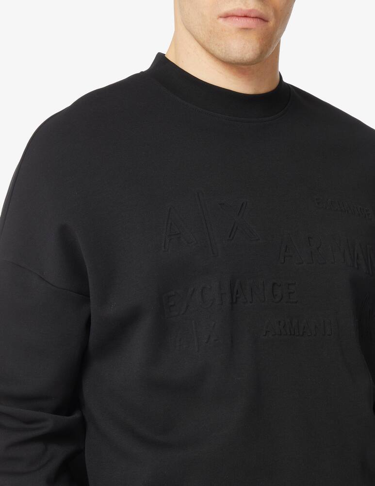 rinascente Armani Exchange Felpa girocollo con logo