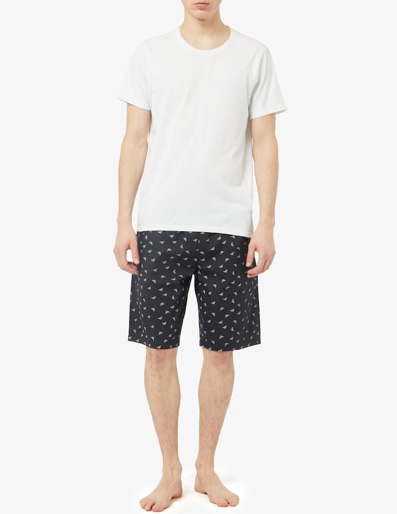 rinascente Emporio Armani Bermuda yarn dyed woven