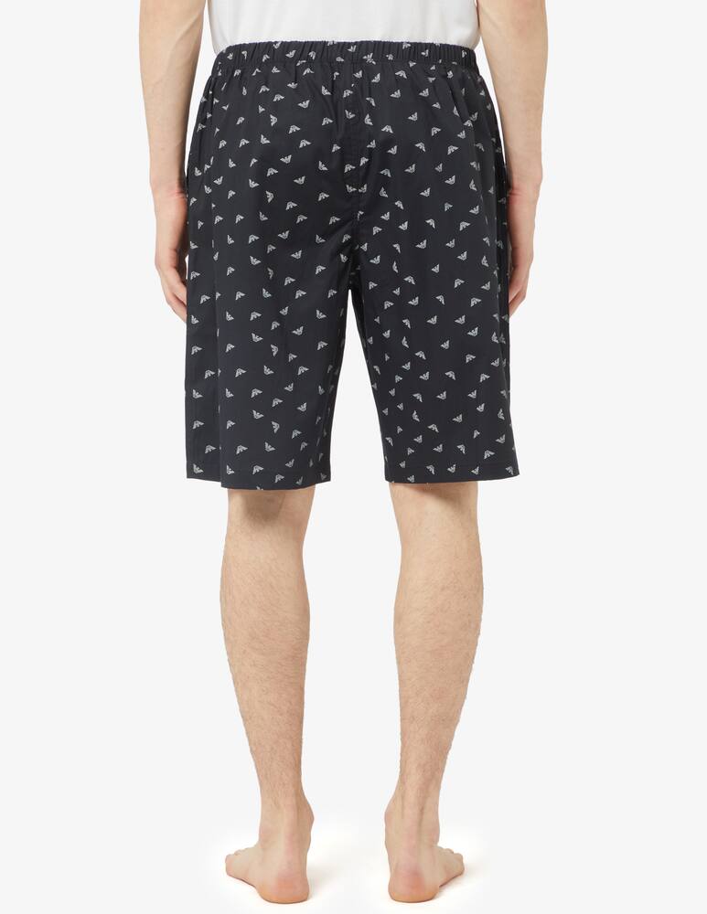 rinascente Emporio Armani Bermuda yarn dyed woven