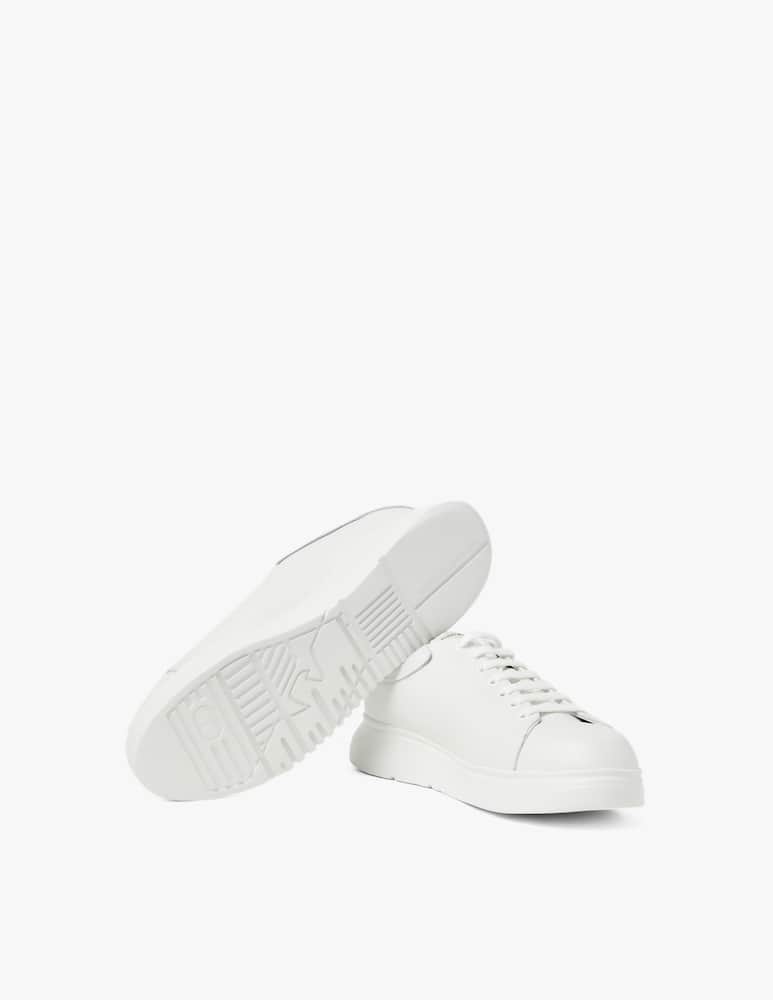 Emporio Armani High bottom retro logo tag sneakers - picture 4 Emporio Armani High bottom retro logo tag sneakers - picture 4