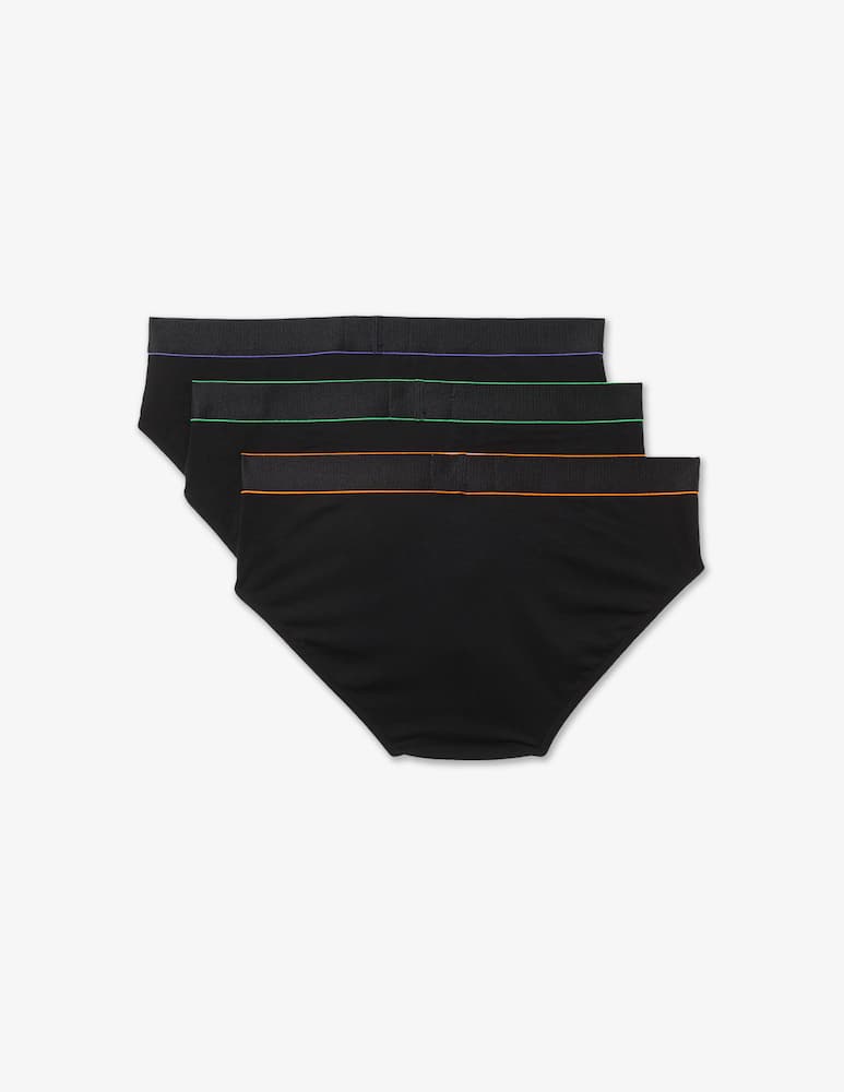 rinascente Emporio Armani 3-pack brief shiny logoband