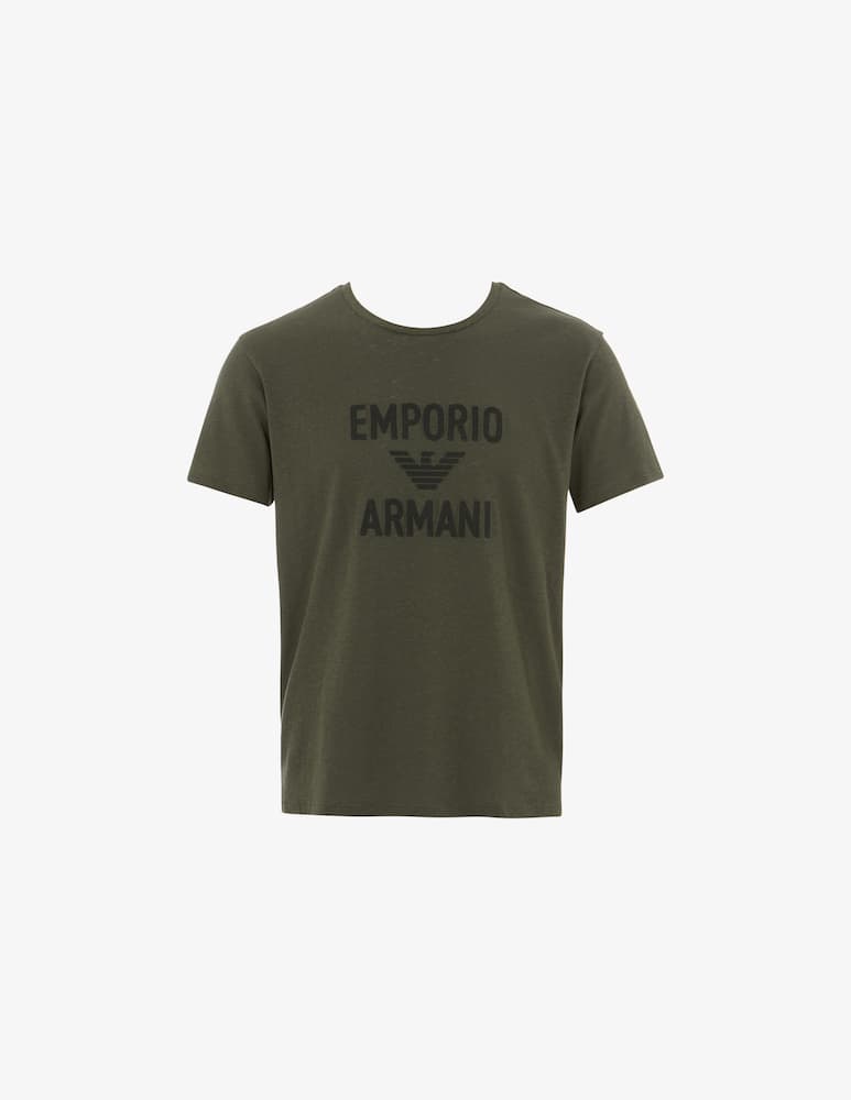 rinascente Emporio Armani Maglietta superfine linen blend