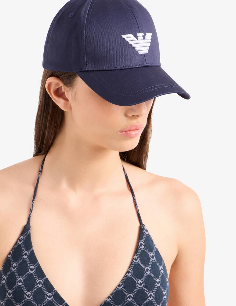 rinascente Emporio Armani Cappellino baseball eagle embroidery