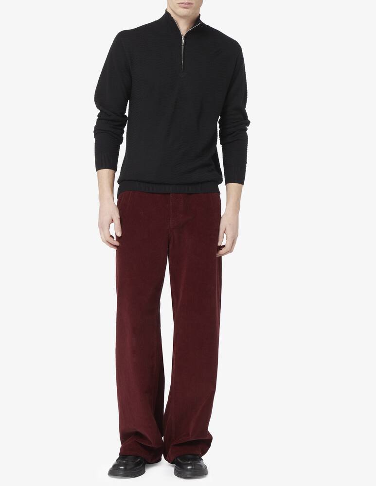 rinascente Emporio Armani Maglia con cerniera chevron
