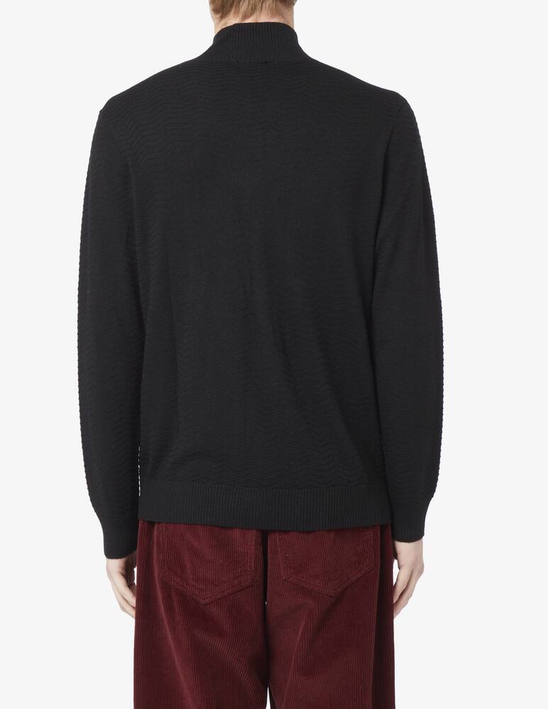 rinascente Emporio Armani Maglia con cerniera chevron