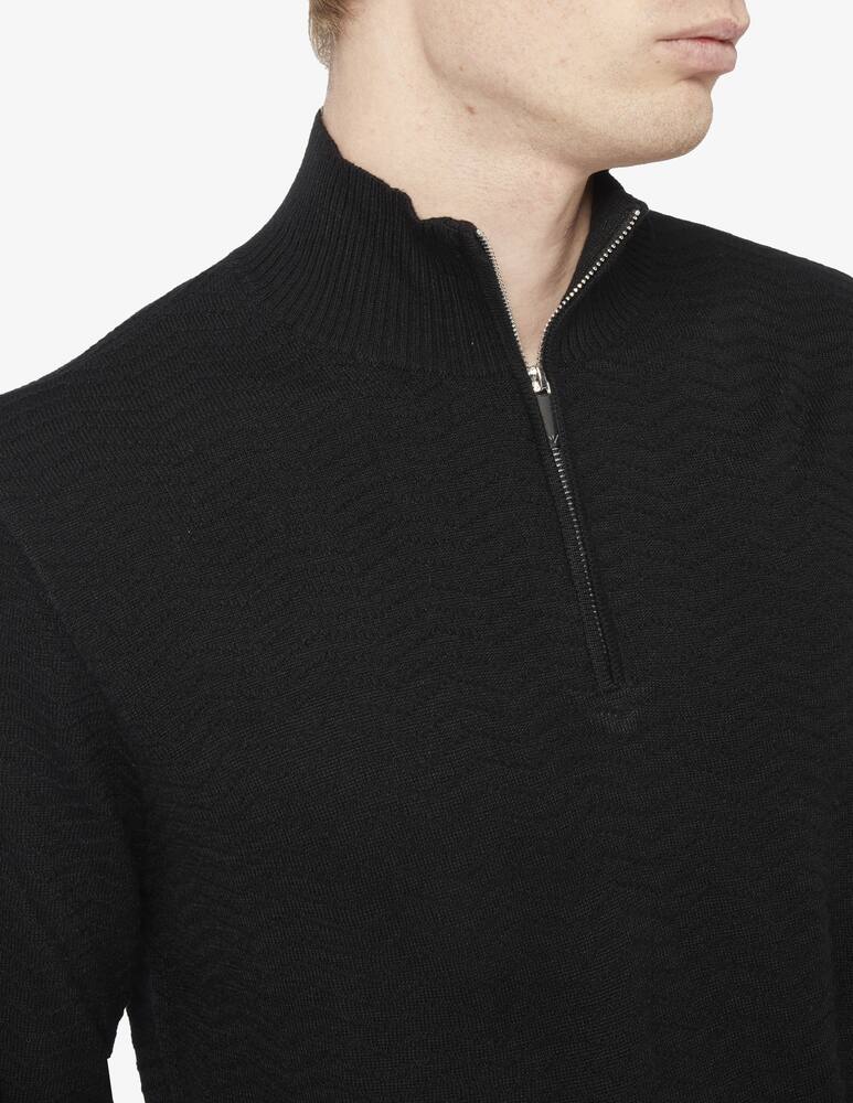 rinascente Emporio Armani Maglia con cerniera chevron