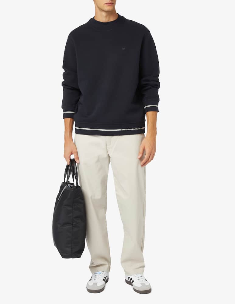 rinascente Emporio Armani Felpa girocollo logo basso