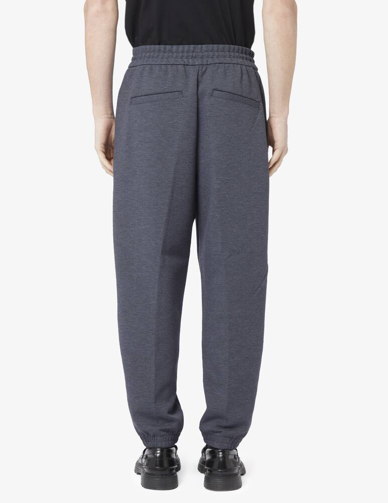 rinascente Emporio Armani Pantaloni jogger stampa denim