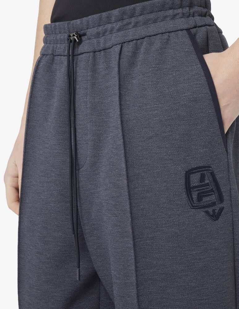 rinascente Emporio Armani Pantaloni jogger stampa denim