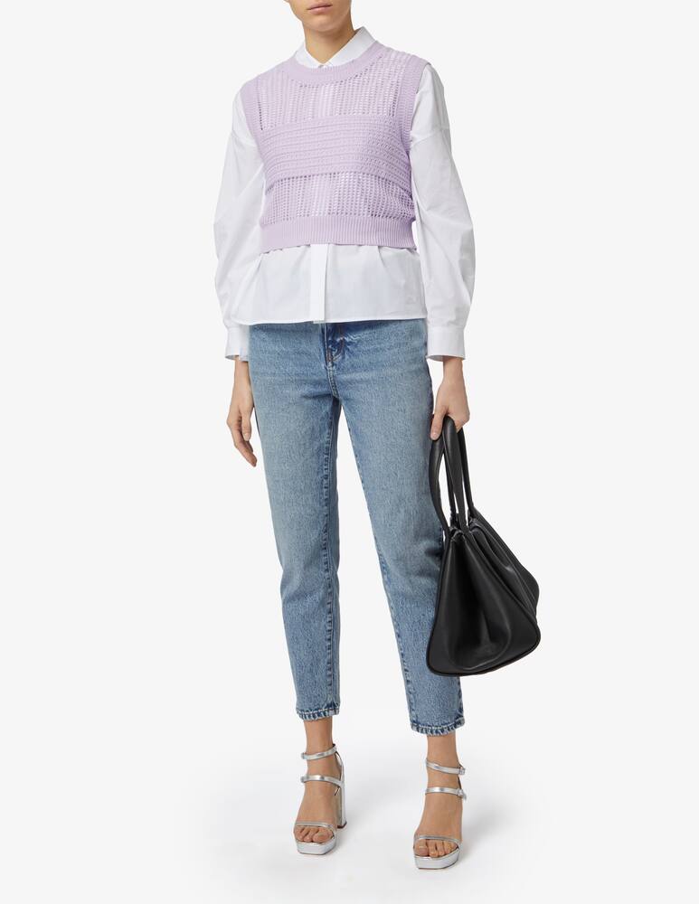 rinascente Armani Exchange Gilet in maglia traforata