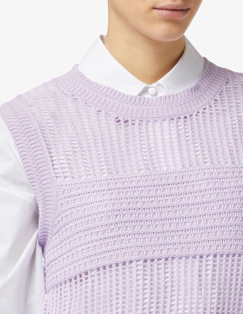 rinascente Armani Exchange Gilet in maglia traforata