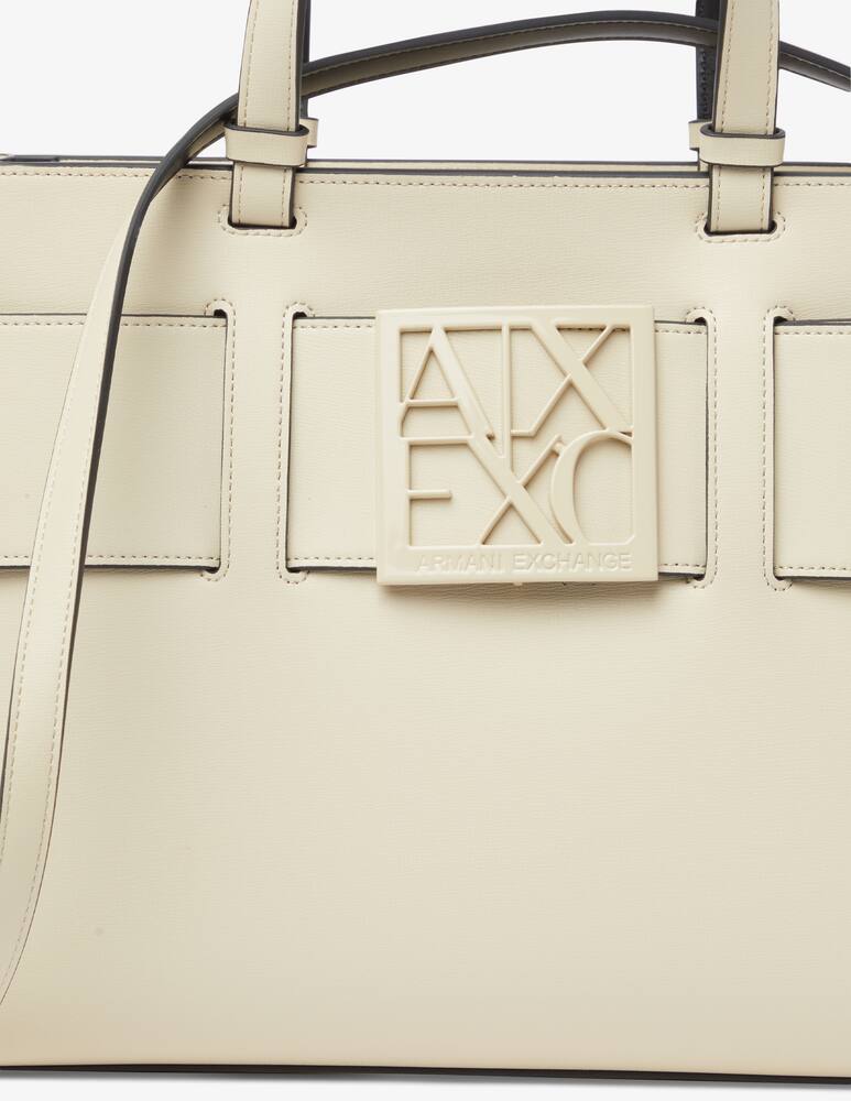 rinascente Armani Exchange Borsa shopper grande logo