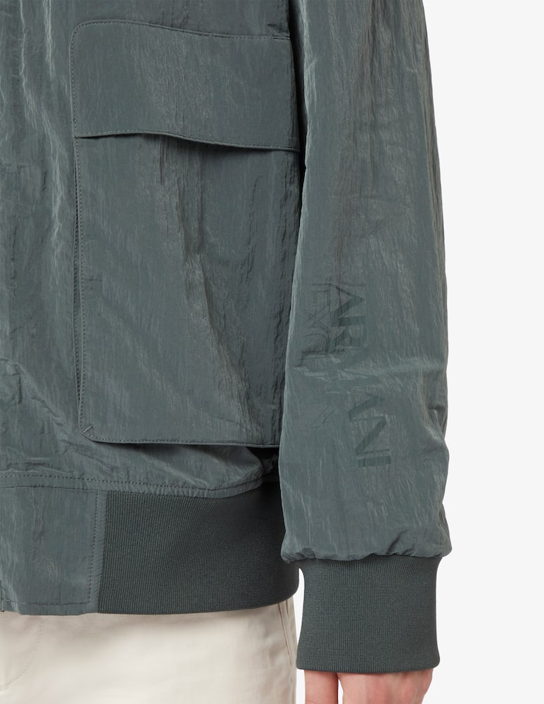 rinascente Armani Exchange Windbreaker crinkle