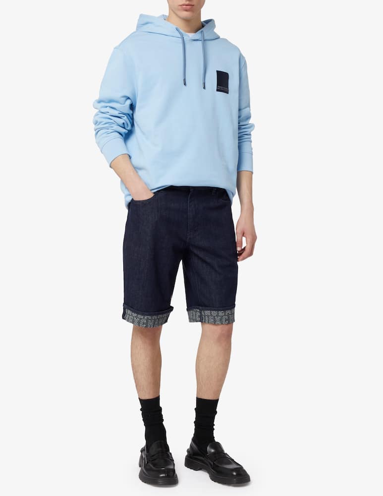 rinascente Armani Exchange Hoodie patch logo