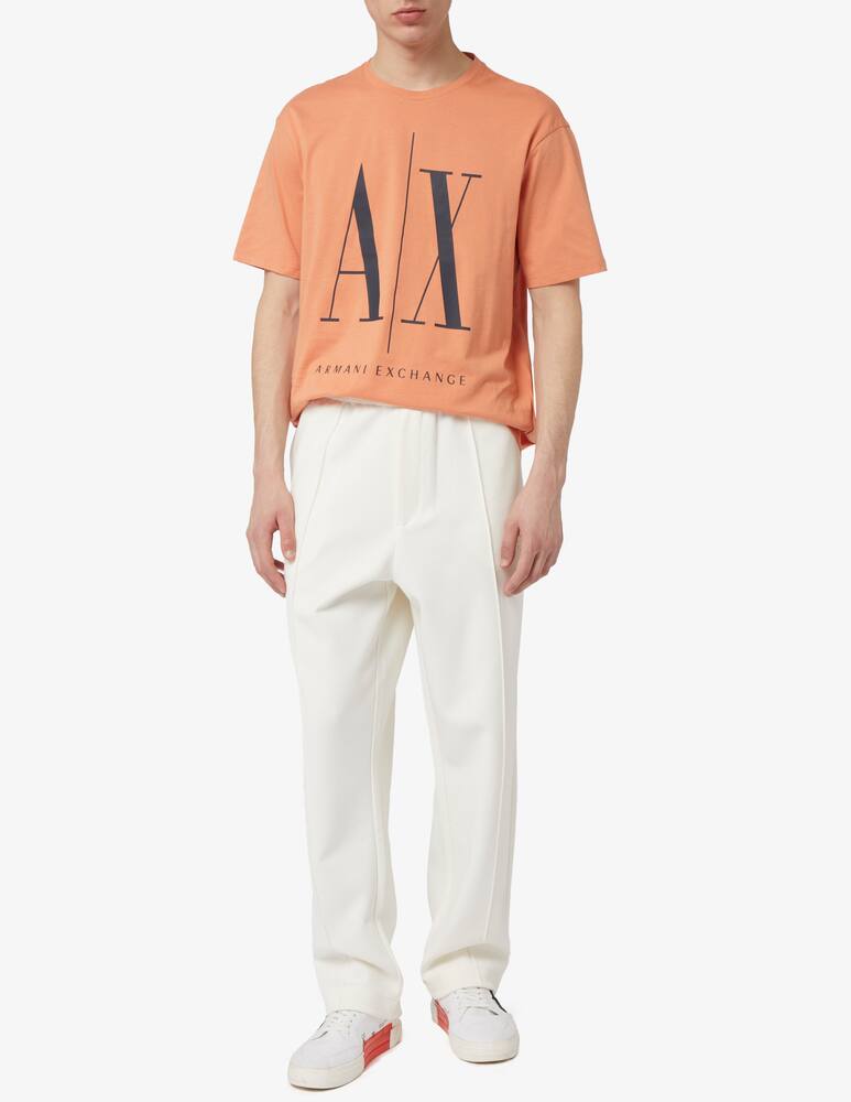 rinascente Armani Exchange Icon big logo regular fit t-shirt