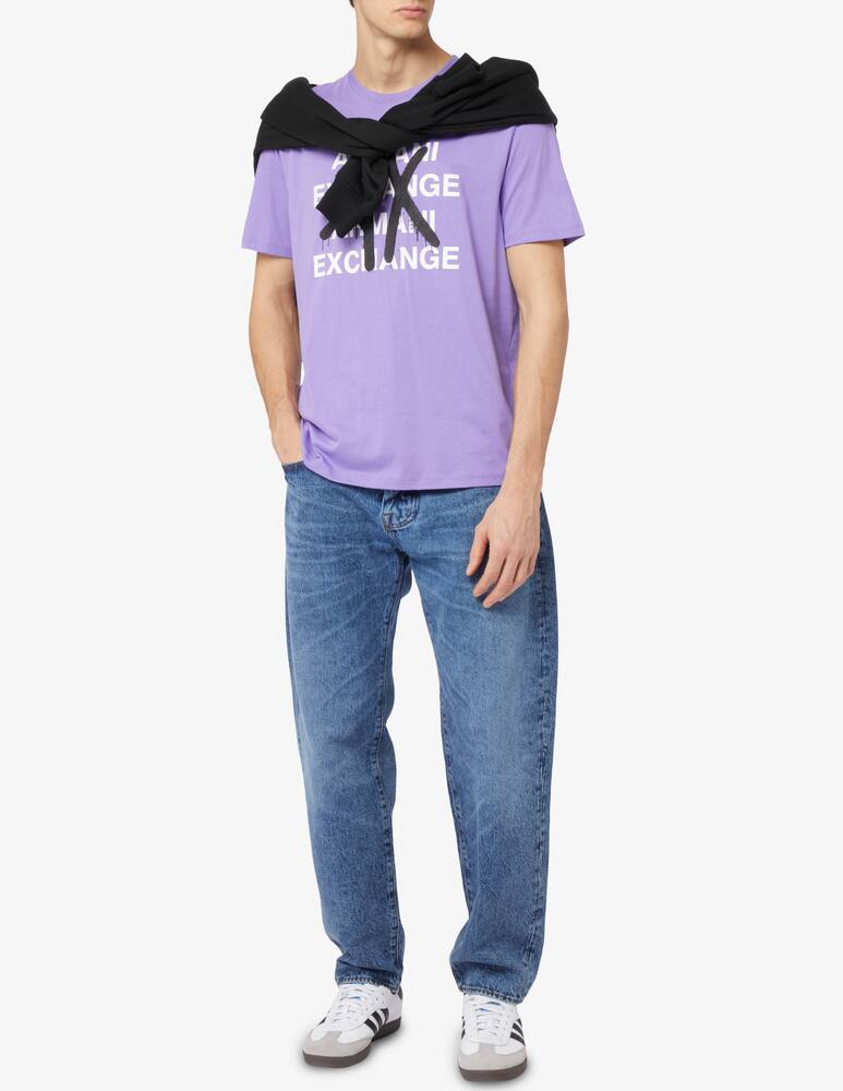 rinascente Armani Exchange Maglietta regular fit stampa graffiti