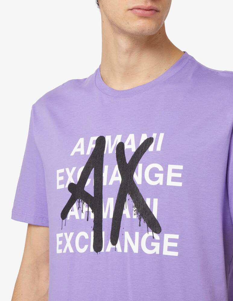 rinascente Armani Exchange Maglietta regular fit stampa graffiti