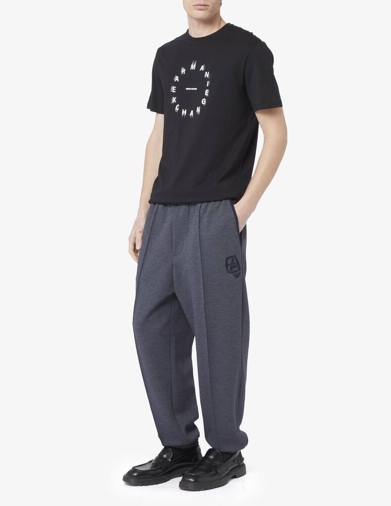 Armani Exchange Maglietta regular fit big logo centrale circolare - immagine 2 Armani Exchange Maglietta regular fit big logo centrale circolare - immagine 2