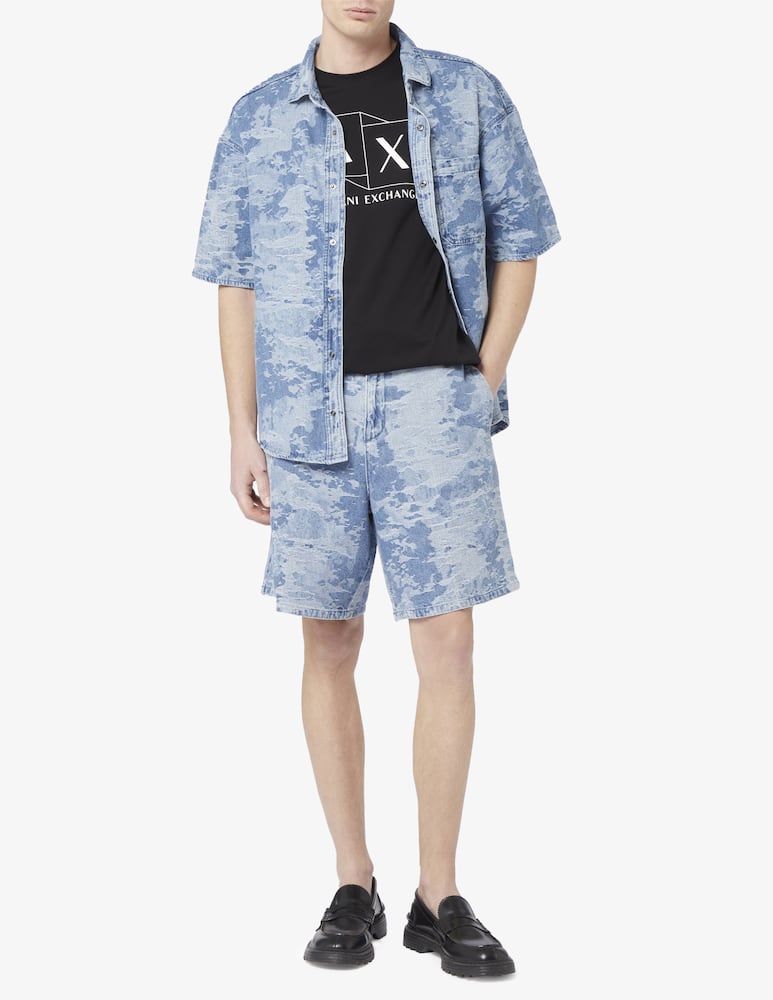 Emporio Armani Bermuda denim camo - immagine 2 Emporio Armani Bermuda denim camo - immagine 2