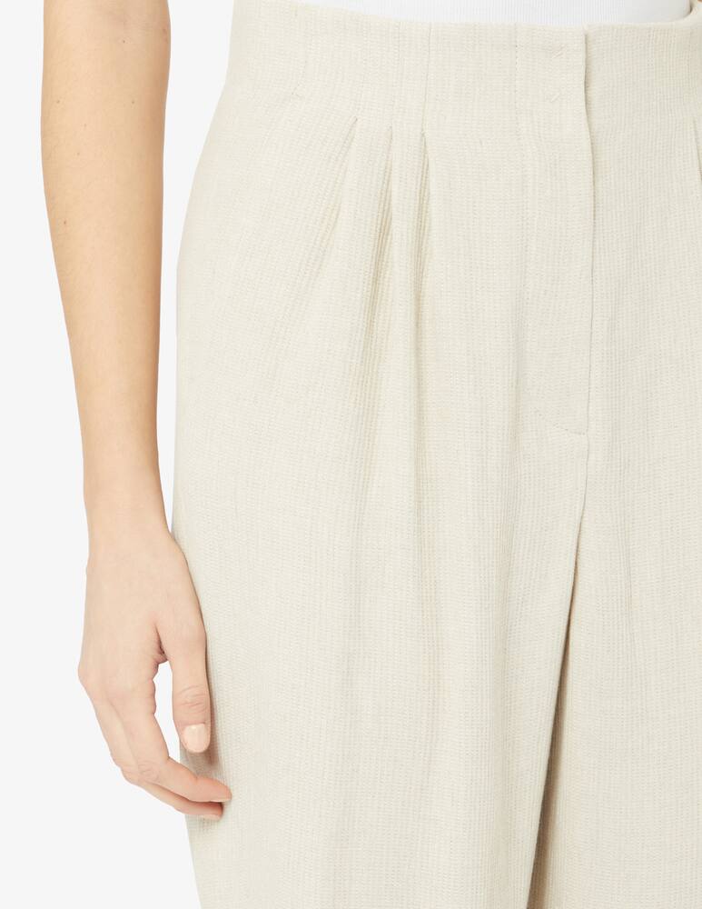 rinascente Emporio Armani Linen blend trousers