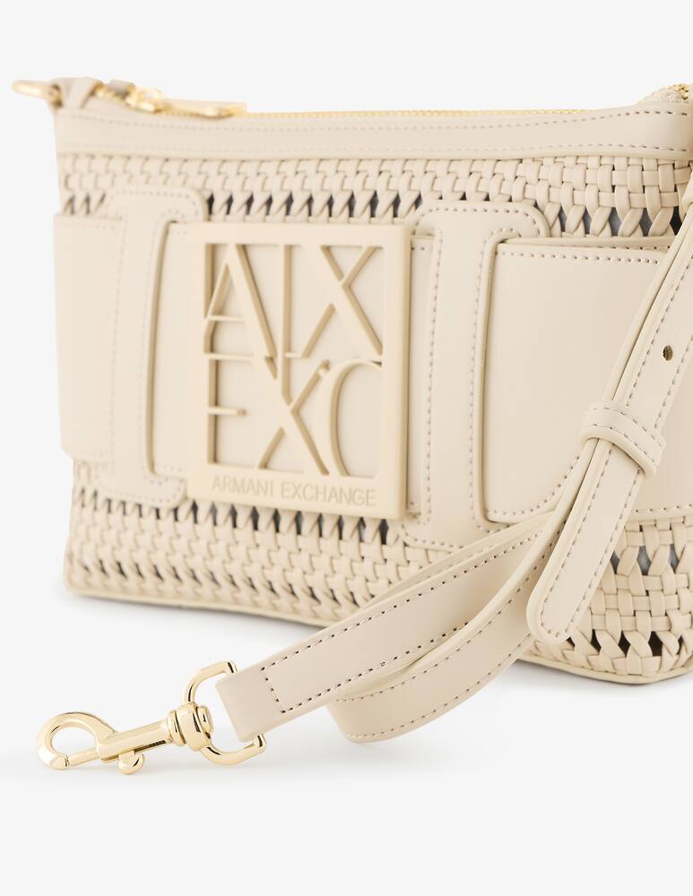 rinascente Armani Exchange Borsa a spalla buckle logo