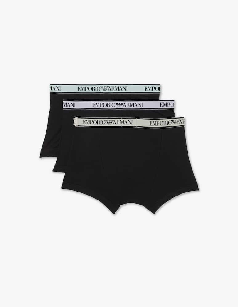 rinascente Emporio Armani 3-pack trunk core logoband
