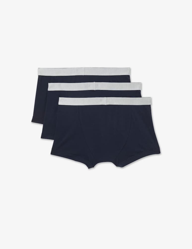 rinascente Emporio Armani 3-pack trunk shiny logoband