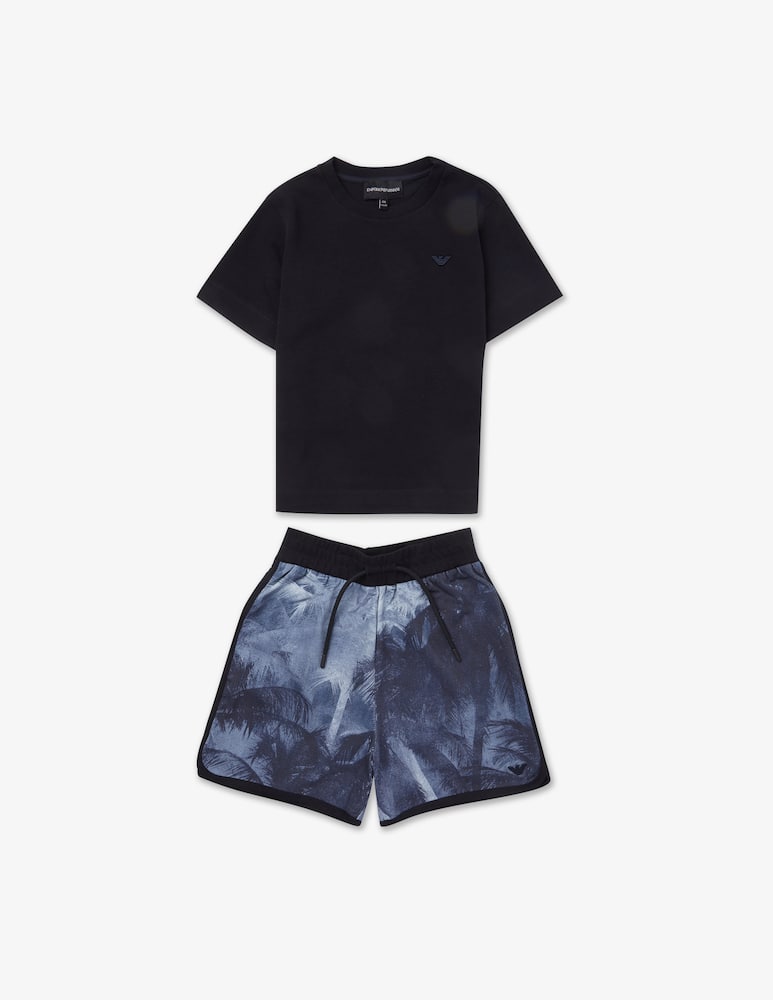 Emporio Armani Set t-shirt e shorts - picture 1 Emporio Armani Set t-shirt e shorts - picture 1