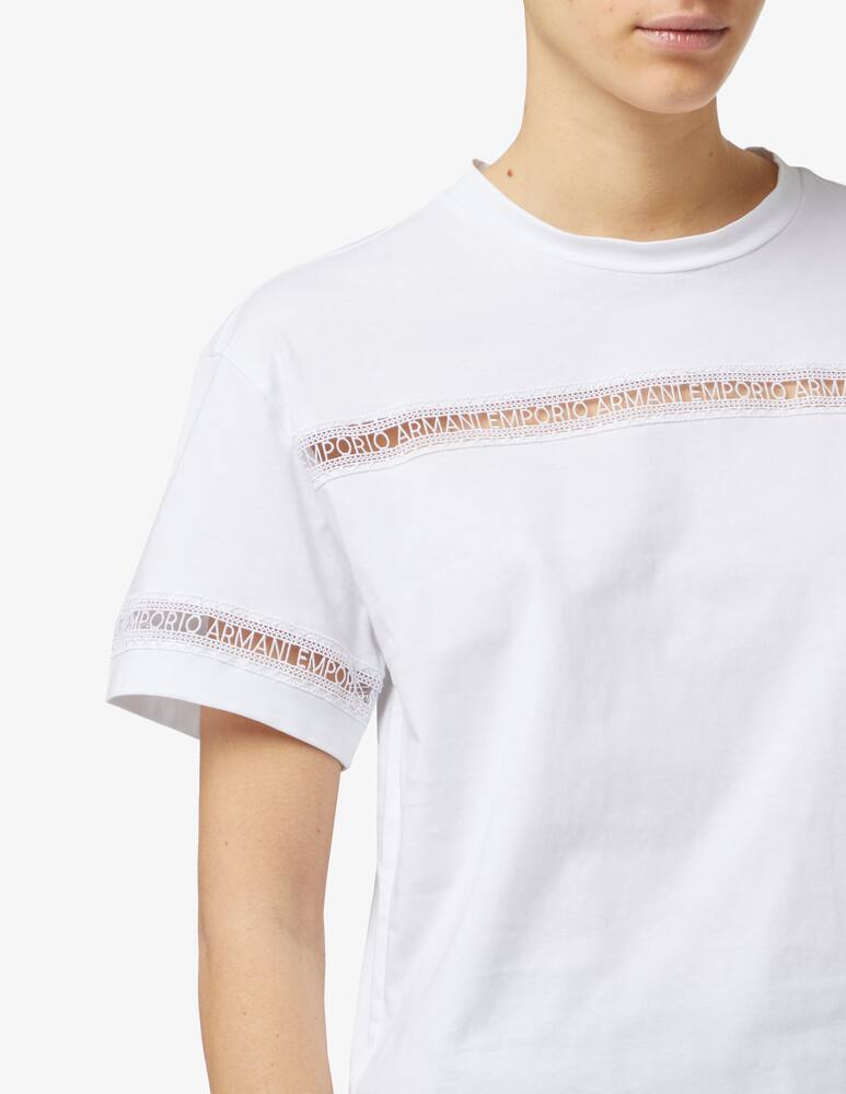 Emporio Armani Cotton T-shirt - picture 4 Emporio Armani Cotton T-shirt - picture 4