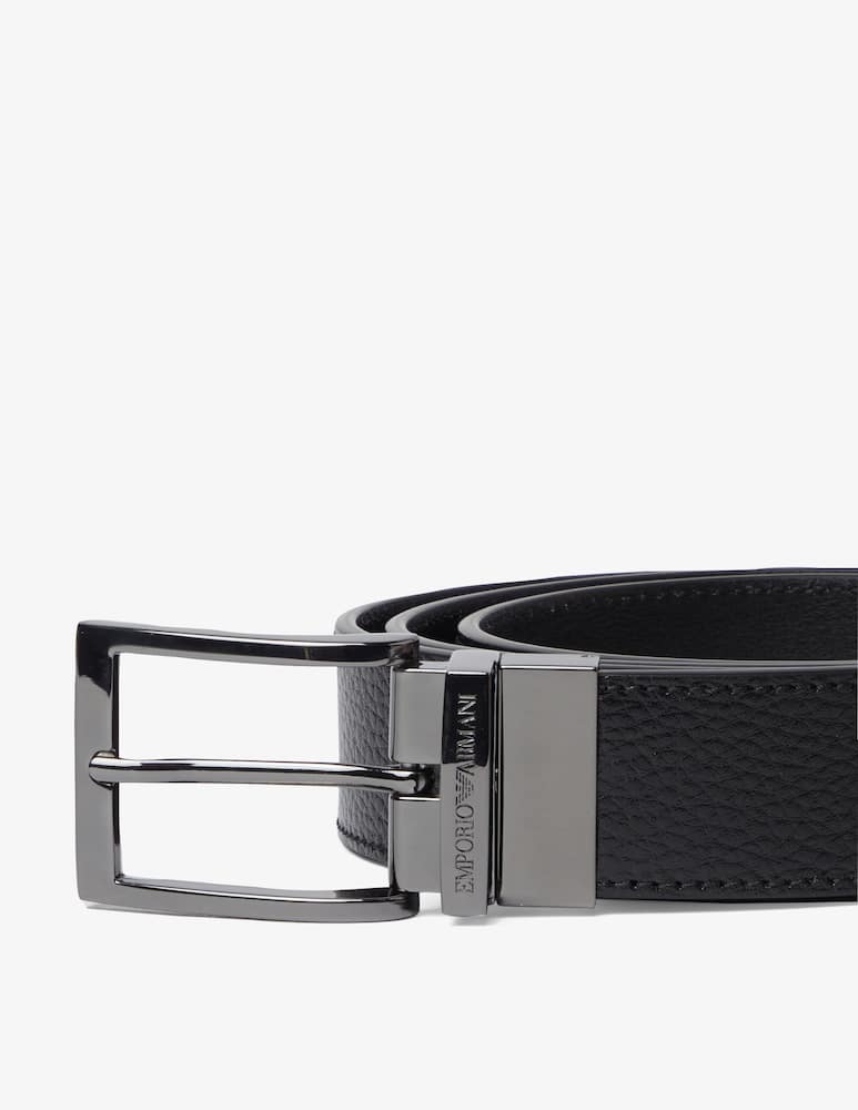 Emporio Armani Cintura in pelle - immagine 2