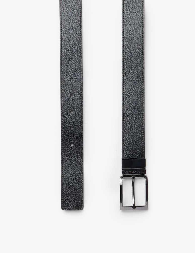 Emporio Armani Cintura in pelle - immagine 3