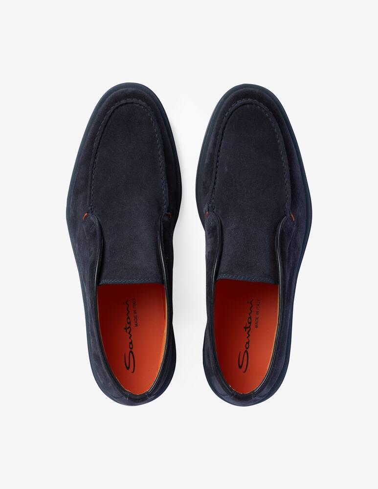Santoni Slipon suede boots - Blue - picture 3 Santoni Slipon suede boots - Blue - picture 3
