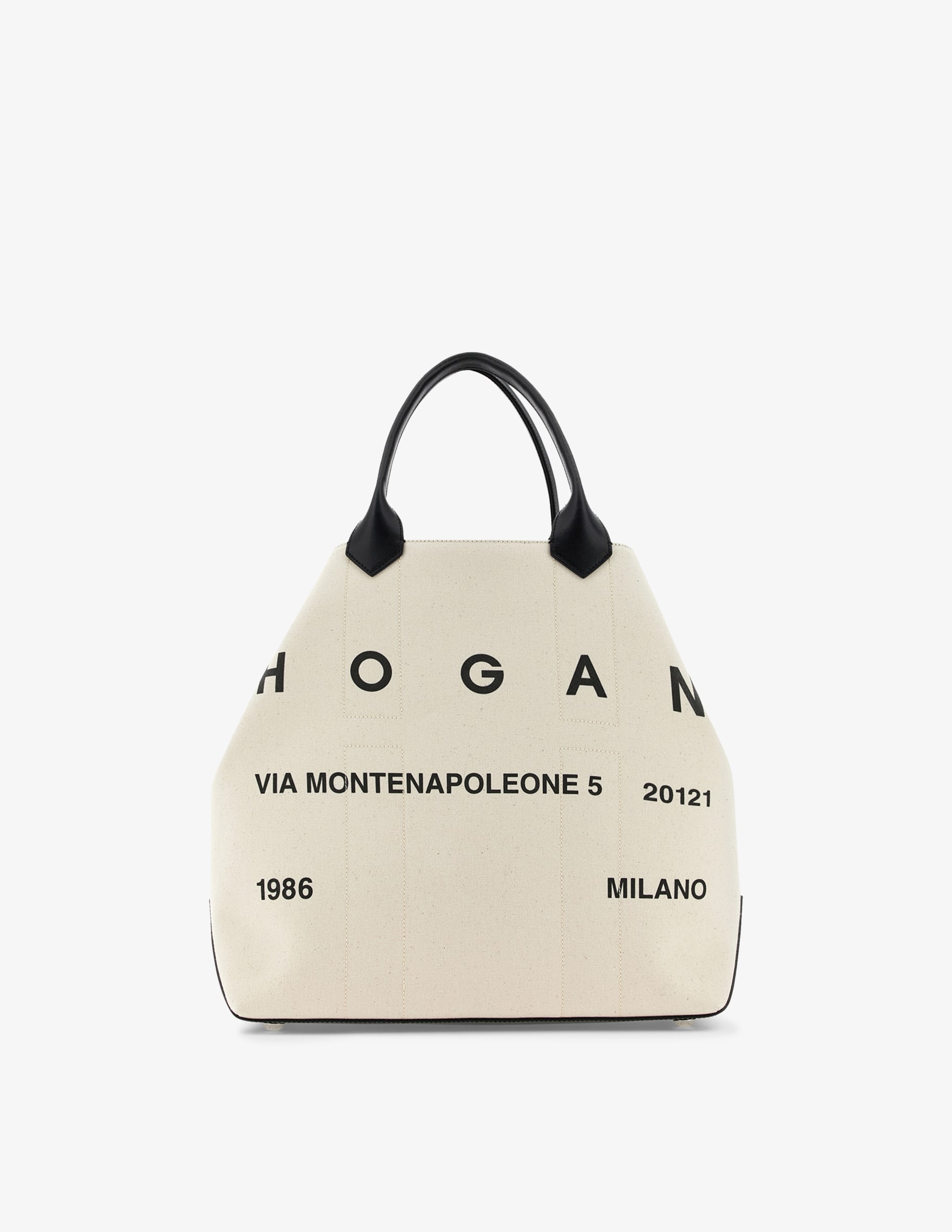 スモールHOGAN SCRIPT SHOPPING BAG Woman Bags and Accessories Hogan Script Shopping Bag Small