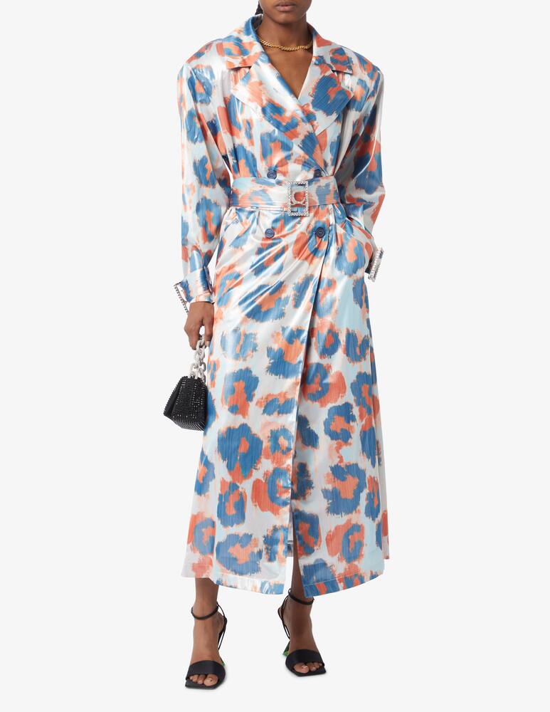 rinascente Not After Ten Trench con stampa leo