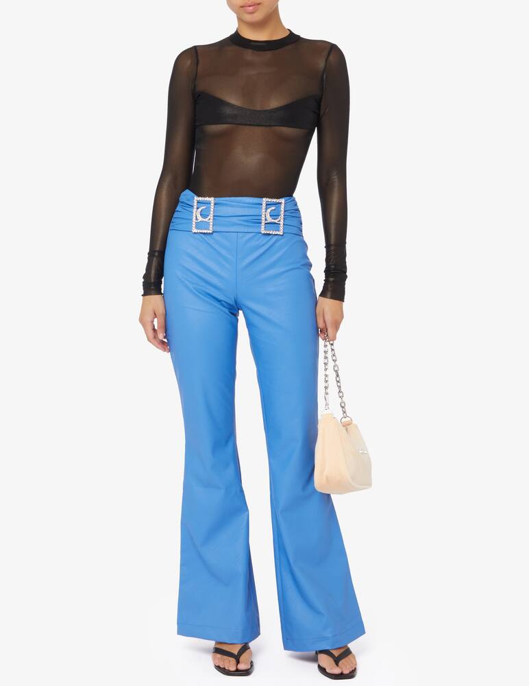 rinascente Not After Ten Pantaloni in similpelle Jewel