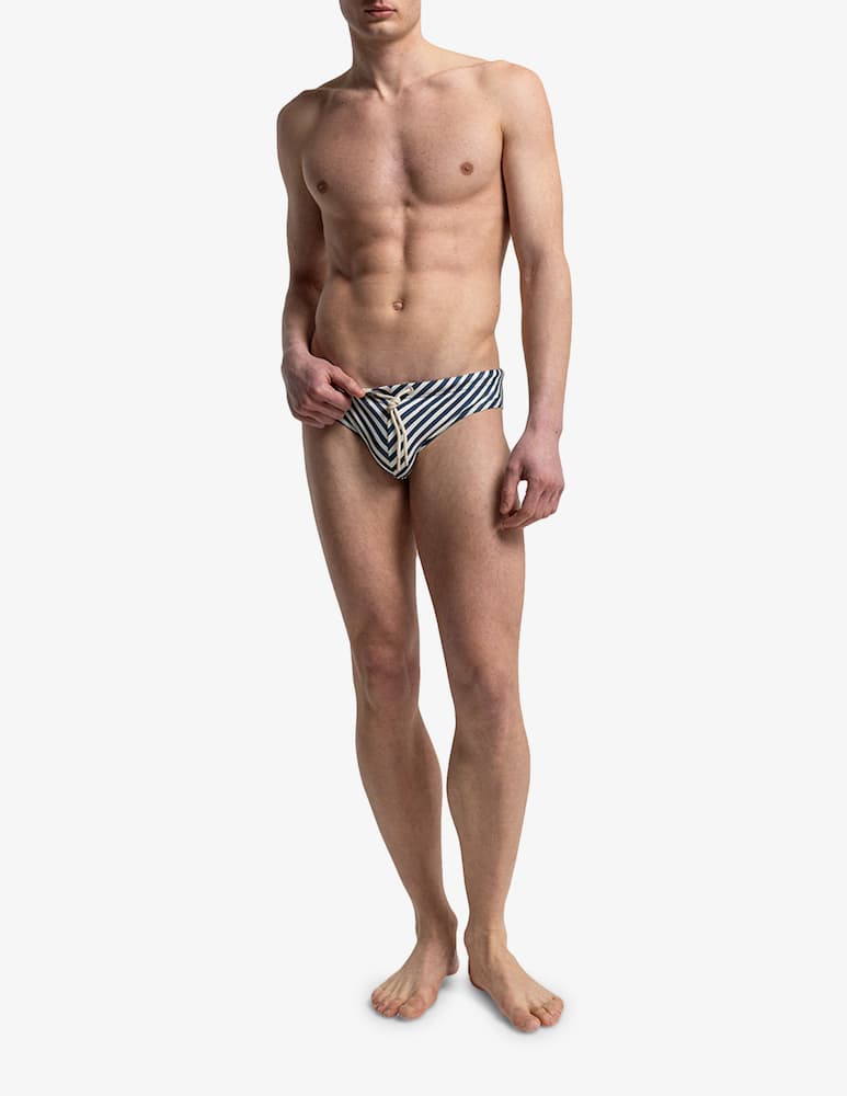 rinascente Mosso Striped swim brief
