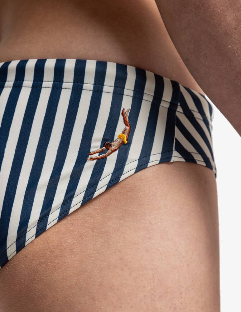 rinascente Mosso Striped swim brief