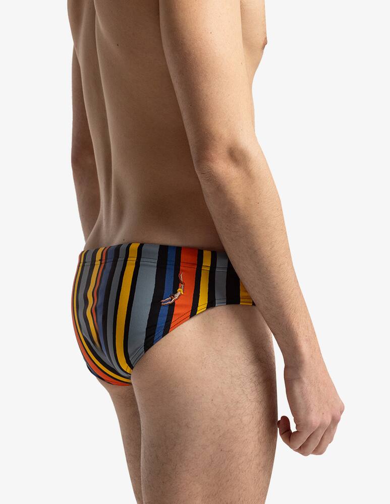 rinascente Mosso Slip mare stampa pesci