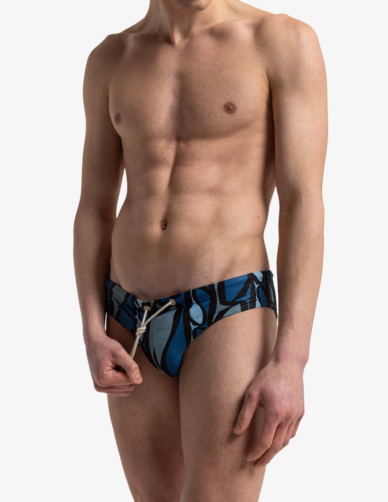 rinascente Mosso Slip da nuoto stampato